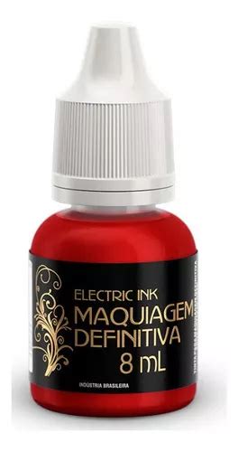 Pigmento Micropigmentação Labial Electric Ink Vermelho Vivo Frete grátis