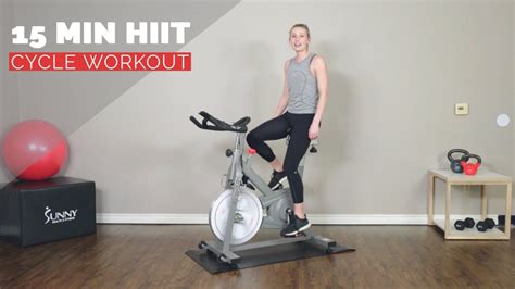 15 Mins All Out Indoor Cycle Hiit Workout Youtube