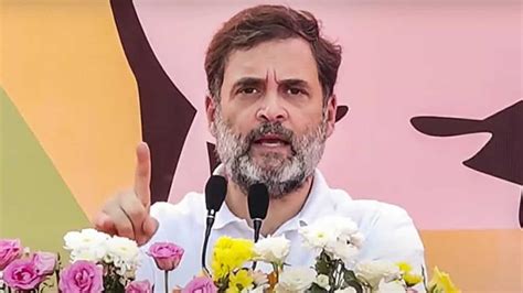 Rahul Gandhi Accuses Bjp Of Attacking The Constitution And Vows To