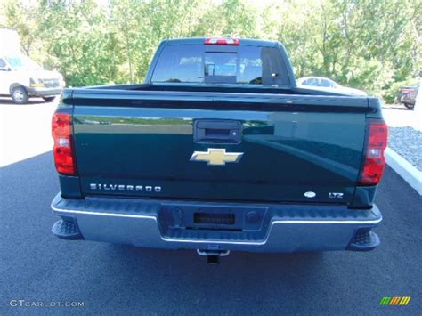 2014 Rainforest Green Metallic Chevrolet Silverado 1500 Ltz Z71 Double Cab 4x4 96851054 Photo