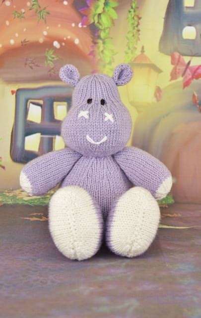 Hank The Hippo Knitting Pattern Knitting By Post