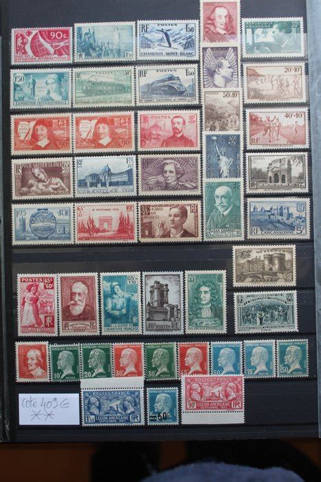 France 1927 1939 Selection Of Good Value Semi Moderns Catawiki