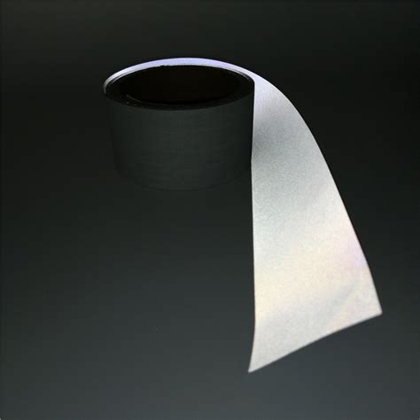 Silver Aramid Cotton Fire Retardant Reflective Tape For Clothing