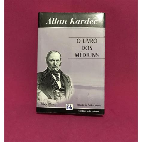 O Livro Dos M Diuns Allan Kardec Shopee Brasil