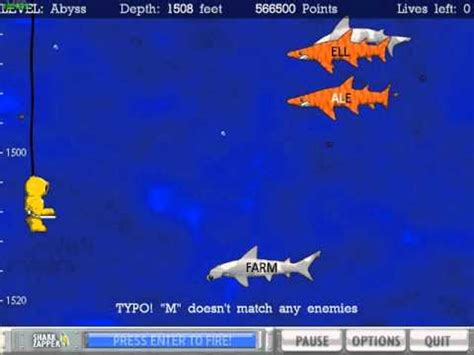 Typer shark free online game popcap - easepowen