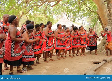 October 01 2022 Cultural Village Matsamo Swaziland Eswatini Bare