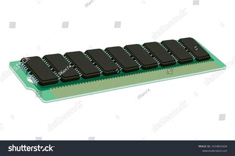 Random Access Memory Vector Illustration Ram Stock Vector Royalty Free