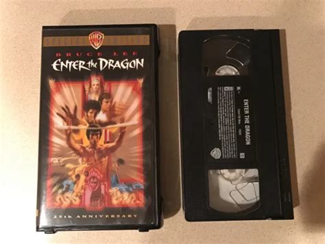 Enter The Dragon Vhs Th Anniversary Edition Bruce Lee Eur