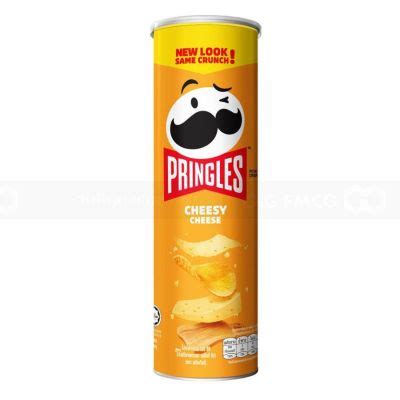 Wholesale Pringles Potato Chips Cheesy Cheese 134g x 12 Cans