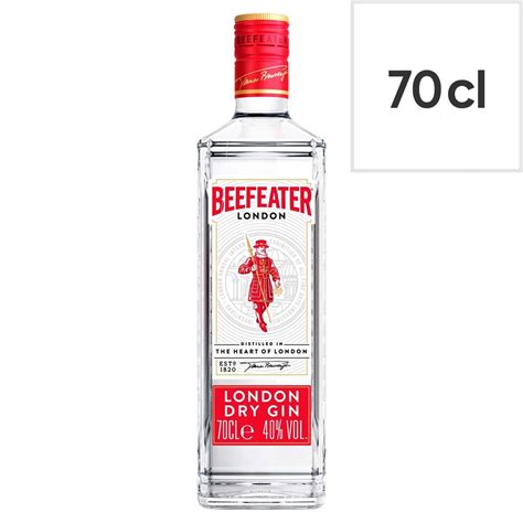 Beefeater Dry London Gin 70cl Tesco Groceries