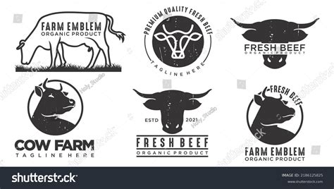 Cattle Logo Over 43 095 Royalty Free Licensable Stock Vectors Vector