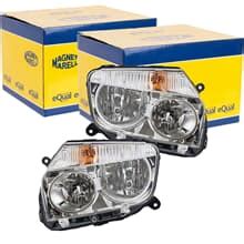 X Magneti Marelli Halogen Scheinwerfer Grau Passend F R Dacia Duster