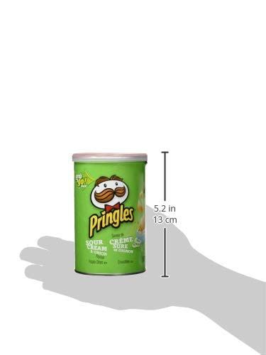 Pringles Sour Cream And Onion Potato Chips 68g24oz 12 Pack