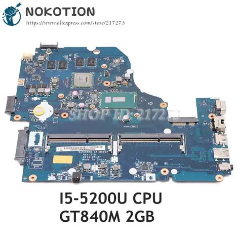 NOKOTION NBMLC11007 NB MLC11 007 For Acer Aspire E5 571 Laptop