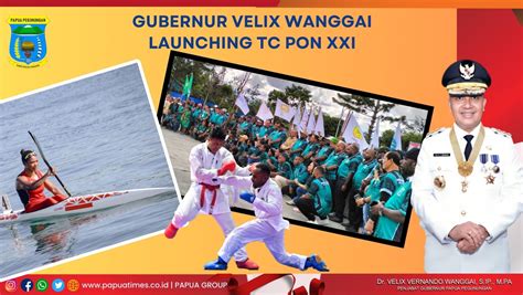 Launching Tc Pon Xxi Velix Wanggai Bicara Harga Diri Stevani Ibo Siap