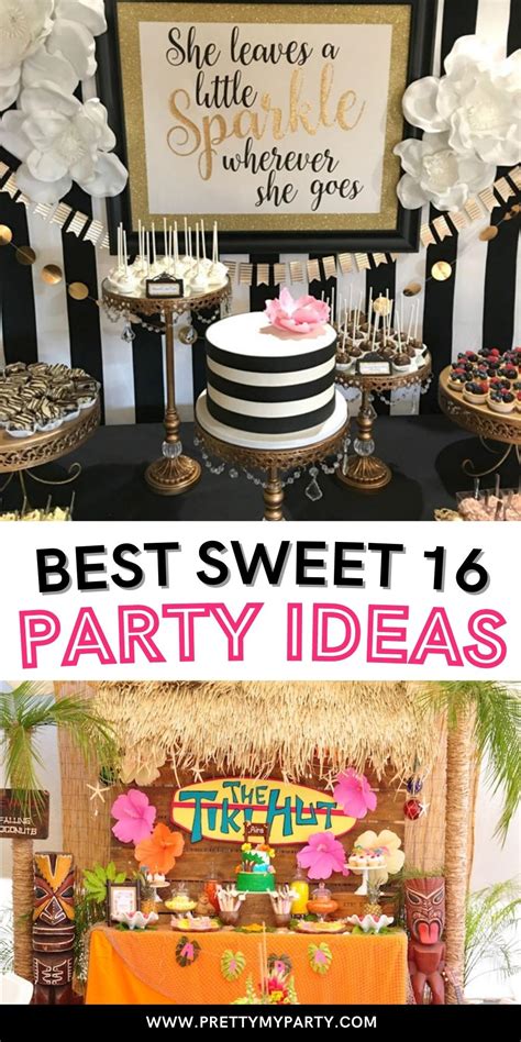 Best Sweet 16 Party Ideas and Themes