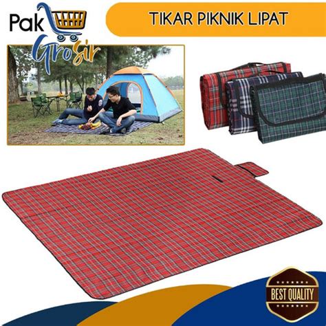 Jual Matras Tikar Tiker Piknik Lipat X Cm Foldable Traveling