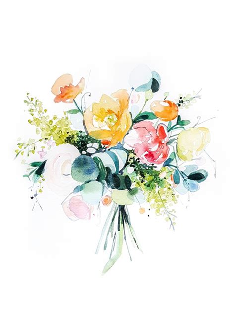 Fantastiques Fleurs Tribulations De Marie Dessin Bouquet De Fleurs