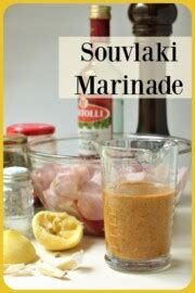 Souvlaki Marinade | Kitchen Frau