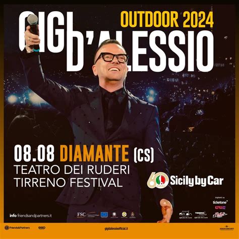 Diamante Teatro Dei Ruderi Di Cirella L8 Agosto Concerto Di Gigi D