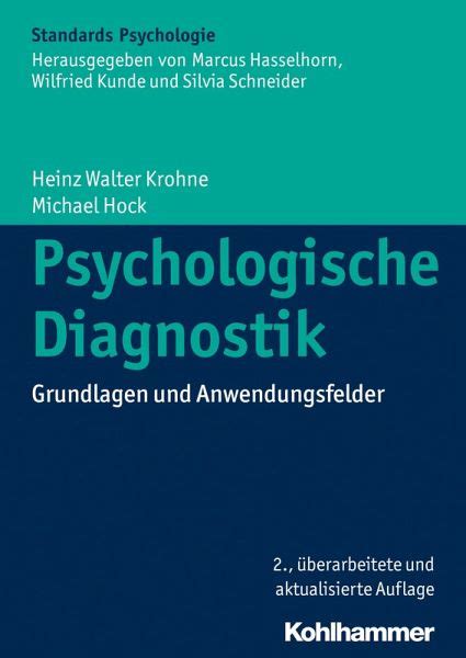 Psychologische Diagnostik Ebook Pdf Von Heinz Walter Krohne Michael