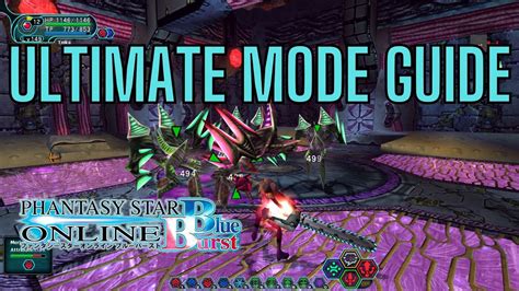 Pso Blue Burst Getting Started In Ultimate Mode Youtube