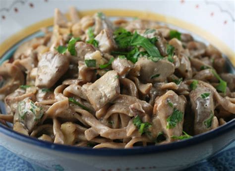 Chestnut Pasta With Creamy Porcini Mushroom Sauce | Italian Food Forever