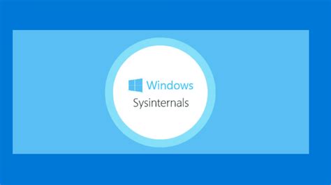Install SysInternals from the Microsoft Store