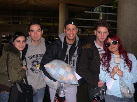 Rbd Desembarcando No Aeroporto De Los Angeles Eua Rbd