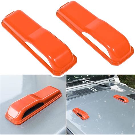 Engine Hood Hinge Cover Trim Exterior Accessories Decoration For 2018