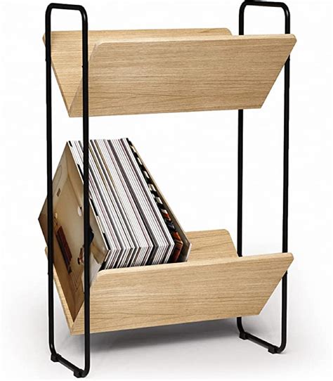 Vefunk Vinyl Record Storage Rack Up to 240 LPs - Record Vinyl Storage ...