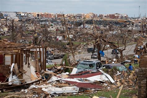 Remains Of A Joplin Missouri Neighborhood A Four Days After Suffering