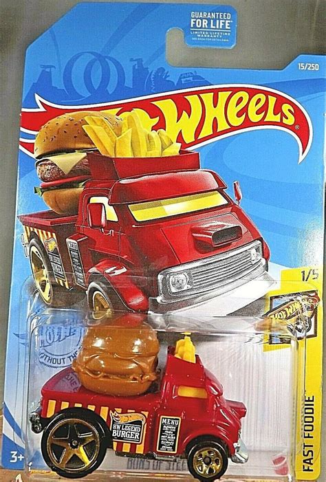 Hot Wheels Buns Of Steel Fast Foodie Contemporary Manufacture