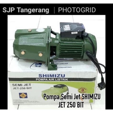 Jual Pompa Air Sumur Dangkal Semi Jet Pump Shimizu Jet Bit