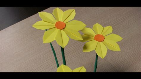 NEW ORIGAMI PAPER FLOWER BOUQUET - Origami