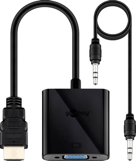 Adaptateur Tv Cran Goobay Hdmi Zu Vga Adapter X Hdmi M Le