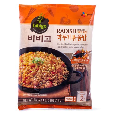 Bibigo Radish Kimchi Fried Rice Weee