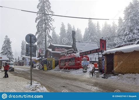 Winter View Of Ski Resort Of Borovets At Rila Mountain Bulgaria