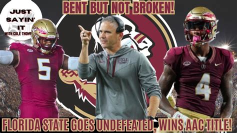 Came Saw Conquered Florida State Wins Acc Title Will The Undefeated Seminoles Make The Cfp