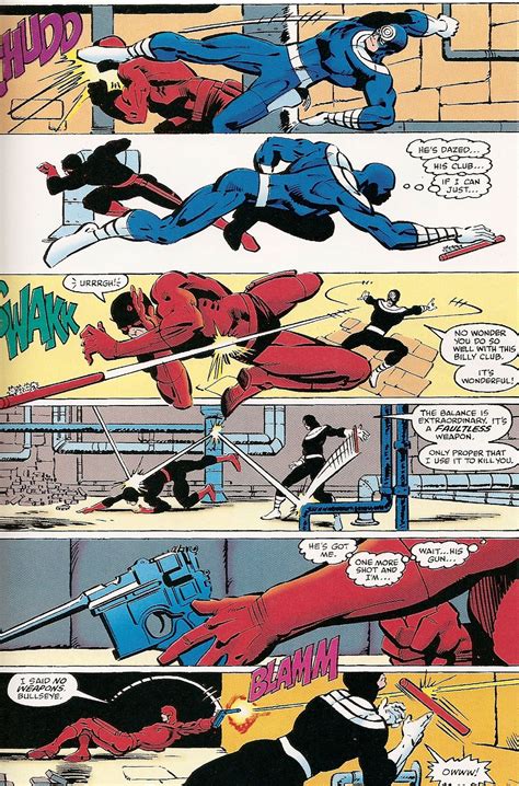 Daredevil vs Bullseye by Frank Miller [part 2] | Marvel comics ...