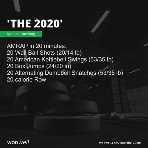 The 2020 Workout Coach Creation Wod Wodwell Crossfit Workouts At