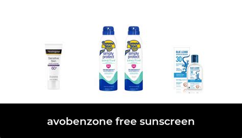 45 Best avobenzone free sunscreen 2022 - After 126 hours of research ...