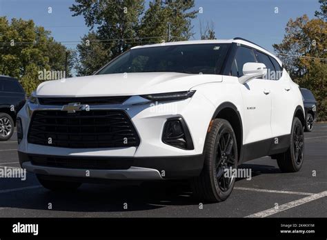 Kokomo Circa October 2022 Chevrolet Blazer Display At A Dealership