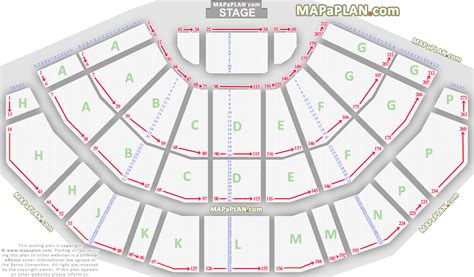 Dublin 3Arena seating plan - Detailed seat & row numbers concert chart ...