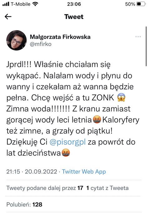 Uszi on Twitter RT katarynaaa Skandal PiS mi nalał zimną wodę do