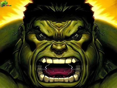 Angry Hulk Face