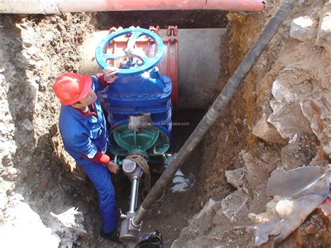 Dk Electrical Pipeline Hot Tapping Machine Making The Hole Diameter Size Mm