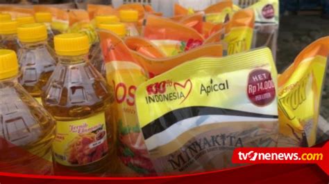 Minyakita Langka Pedagang Di Pasar Tradisional Lampung Tengah Jual