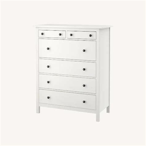 Ikea White 3 Drawer Dresser Aptdeco