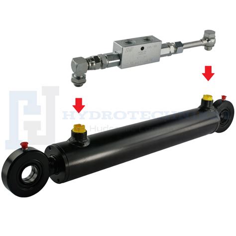 Hydraulikzylinder Doppeltwirkend Cj F Mit Gelenkaugen Mm